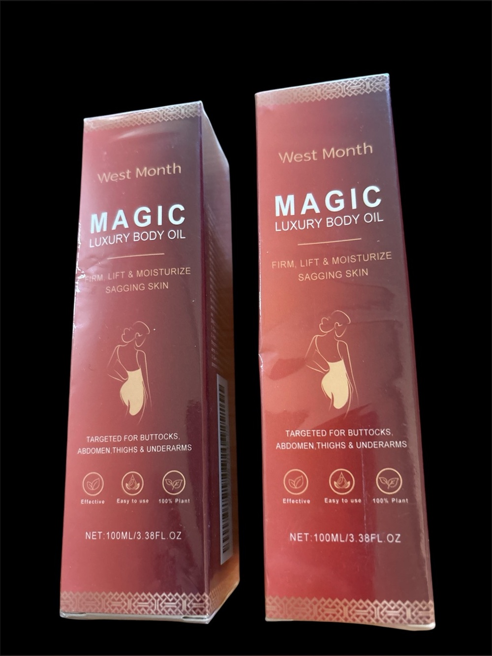 MAGIC  Luxury Body Oil — Firming & Moisturizing   2 packages per order